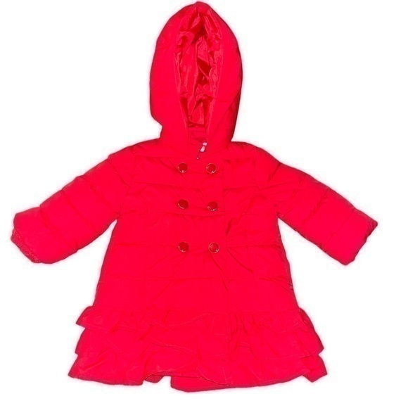 Olivia for Gymboree red girls coat 6-12mo - Picture 1 of 3